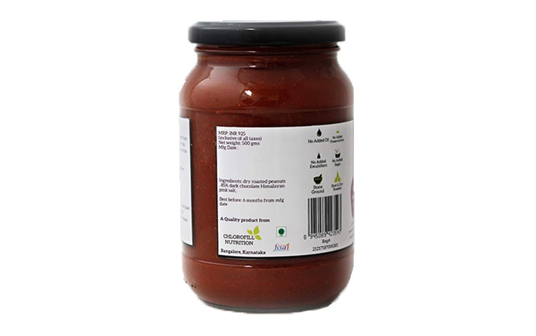 All Over Nuts 85% Dark Chocolate Peanut Butter Crunchy   Glass Jar  500 grams